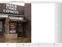 Tablet Screenshot of chinaexpressnc.com